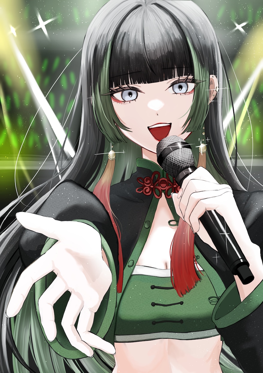 商用利用可◎厚塗りで映える一枚絵描きます MVやサムネイルに！世界観表現します！ イメージ2