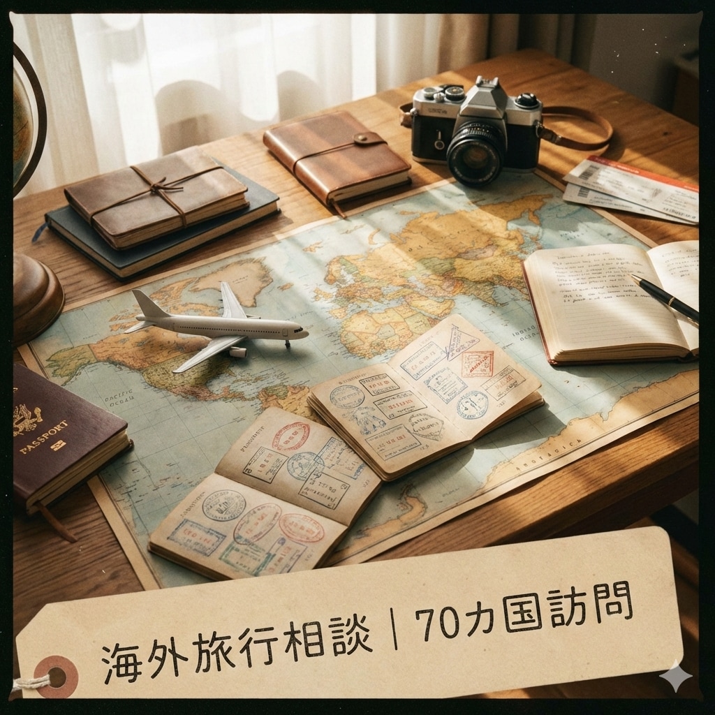 海外旅行歴10年・あなたの旅行を個別に相談します あなたの旅行を個別に相談・アドバイスします(^^) イメージ1