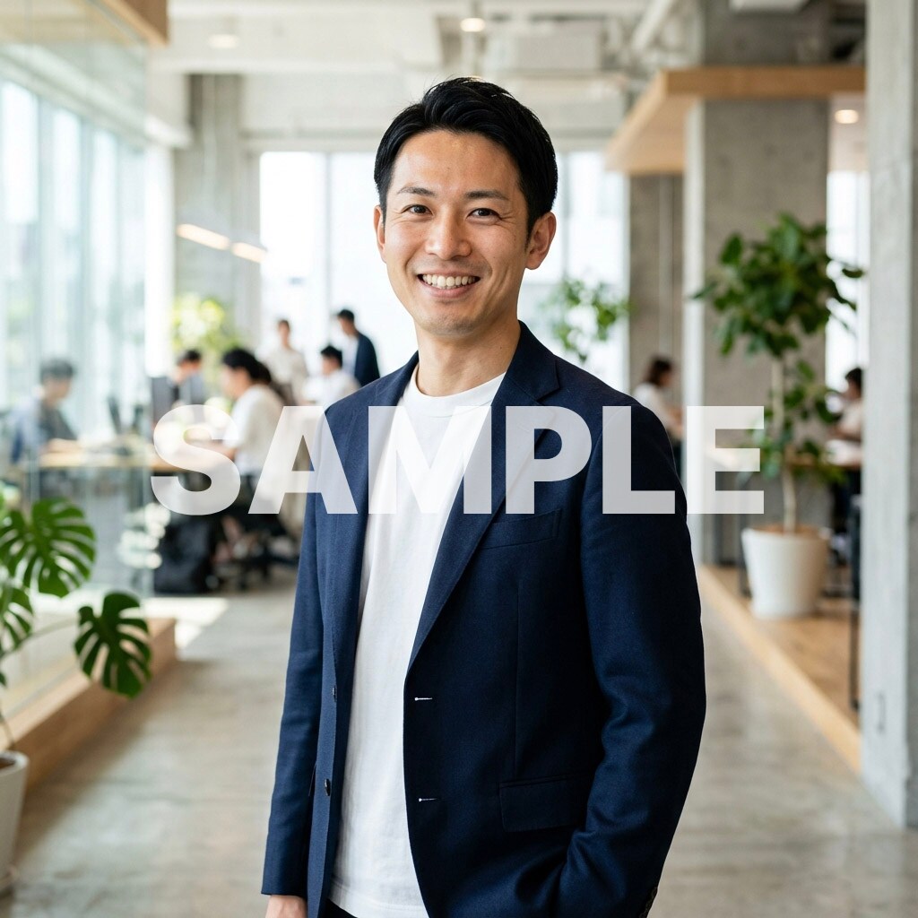 SNS用！あなたの実写風ビジネスアイコン作ります AIを活用して誠実で爽やかな理想のあなたを表現します！ イメージ1