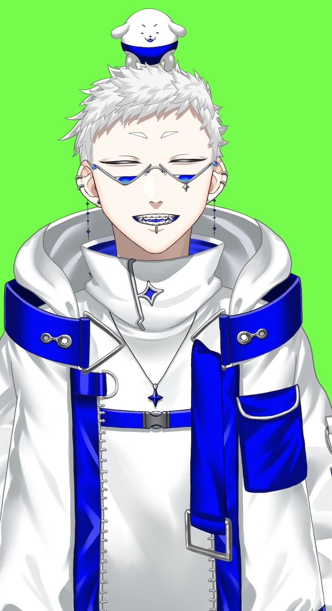Live2D用のイラスト描きます リッチなキャラクターデザインのVTuberを描きます✩ イメージ4