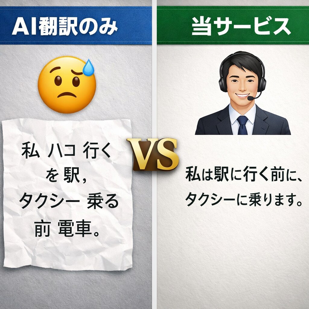 大量文書も丸投げOK！AI翻訳を自然に整えます 【爆速AI翻訳】不自然さを解消し大量のテキストを読みやすく！ イメージ1