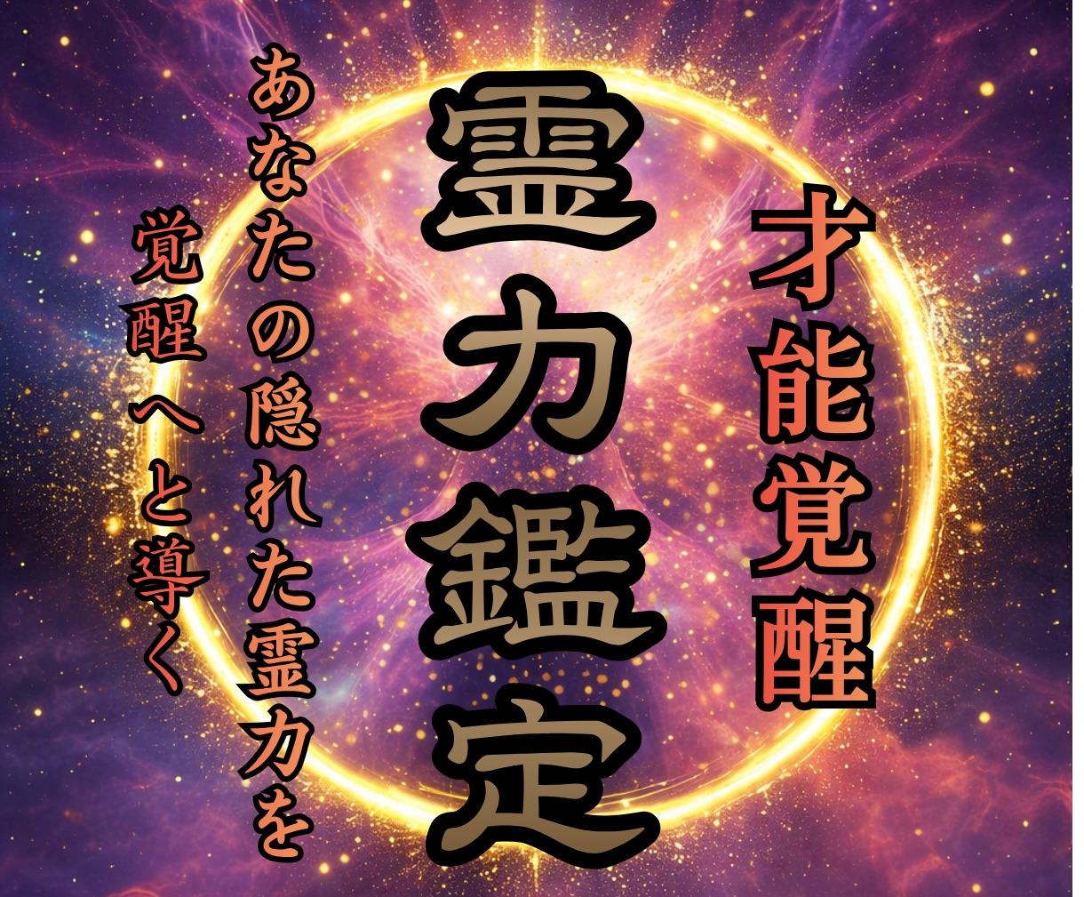 霊力・オーラ鑑定 | あなたの才能を覚醒させます 魂の使命・霊感・霊視・潜在能力の覚醒度と開花方法を本格鑑定 イメージ1