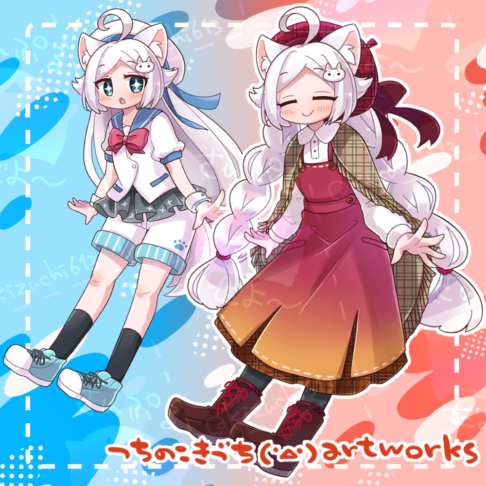 完全おまかせで立ち絵イラストを制作します 下描き提出、修正なしの安価プランです。 イメージ4