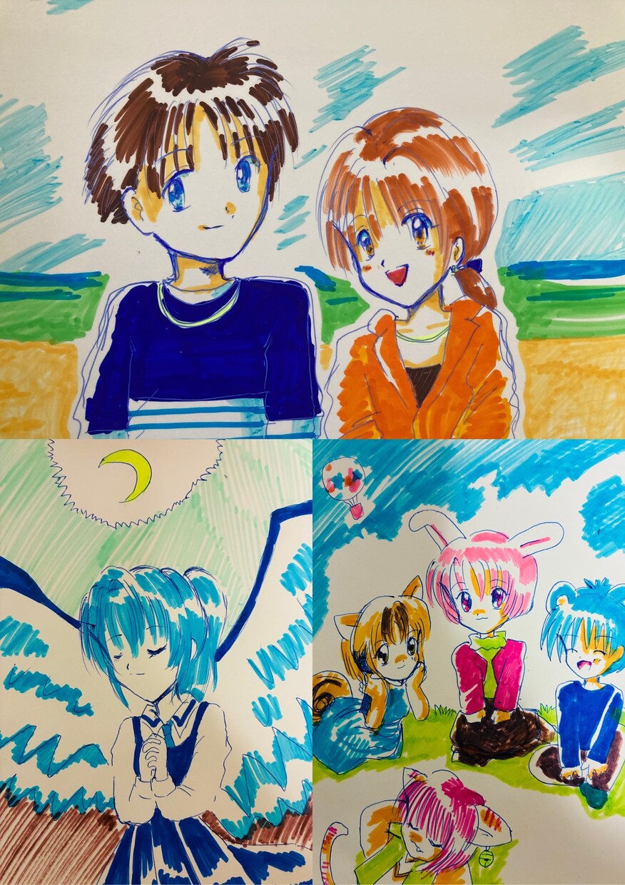 手描きの温かいイラスト　お描きします デジタルにはない、手描きの温かみのあるイラストをお届けします イメージ5