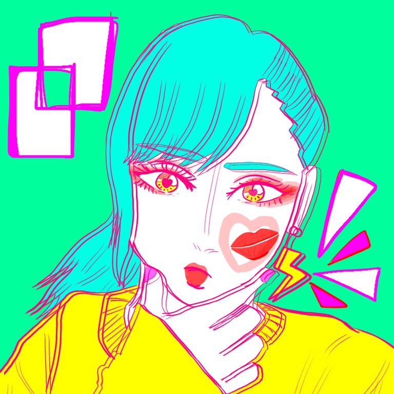 SNS用アイコンイラスト作成、描きます ポップなかわいいイラストであなただけのアイコンを！ イメージ1