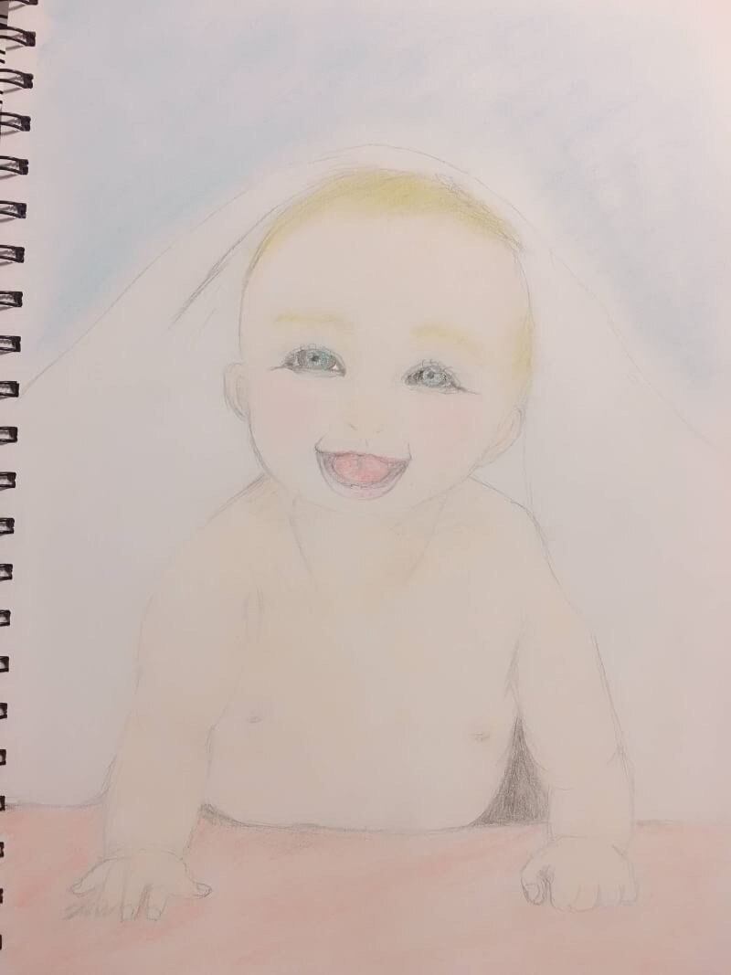 リアルに人や動物の似顔絵を描けます 鉛筆や水彩でA4のスケッチブックにありのままの姿を描きます。 イメージ2