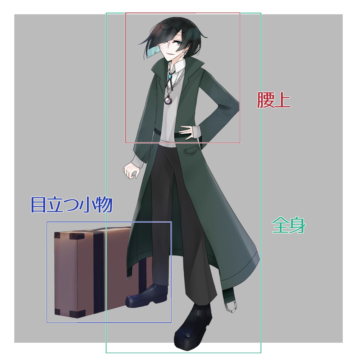 TRPG用の立ち絵お描きします TRPG用のPC、NPCの立ち絵を描きます！ イメージ2