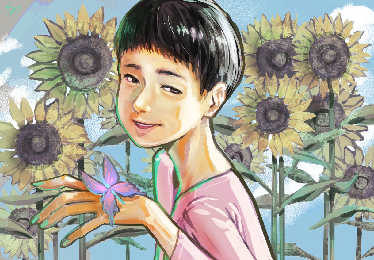 SNS用アイコンイラストを制作いたします すぐに使えるアイコン！タッチが残る厚塗りでお作り イメージ5