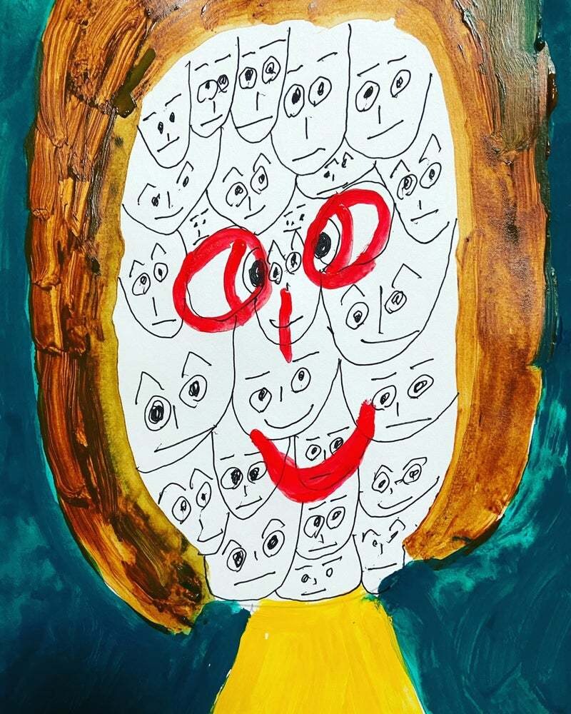 空想上の想像上の絵を描きます カラフルに空想上の生き物を描きます イメージ5