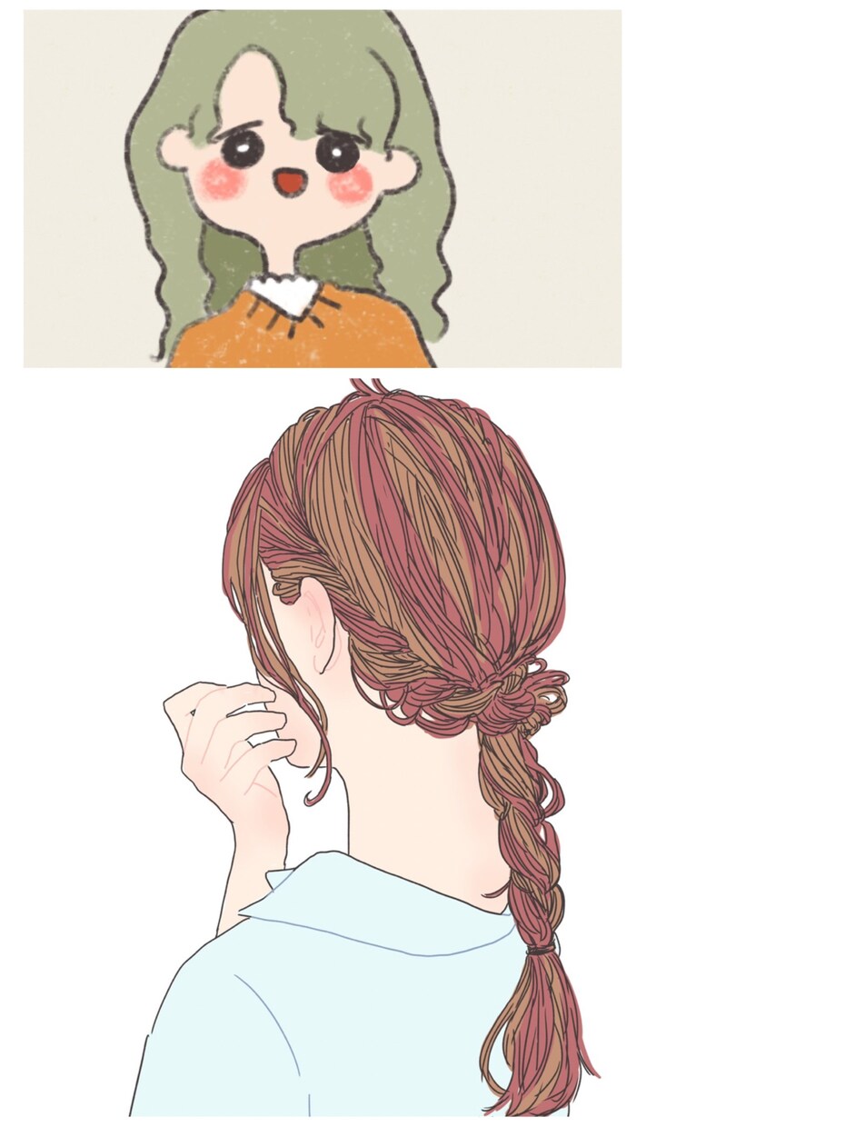 どなたでも！似顔絵や、日常の数コマ漫画など描きます 似顔絵も！お気に入りの服や憧れの服を絵の中で着れる！ イメージ9