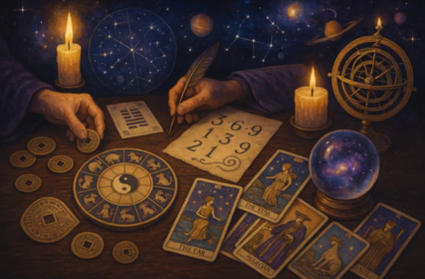 星盤＋数秘学＋干支で貴方の運命を多角的に解読します 宇宙と数の秘密、星盤＋数秘学＋干支で解決 イメージ1