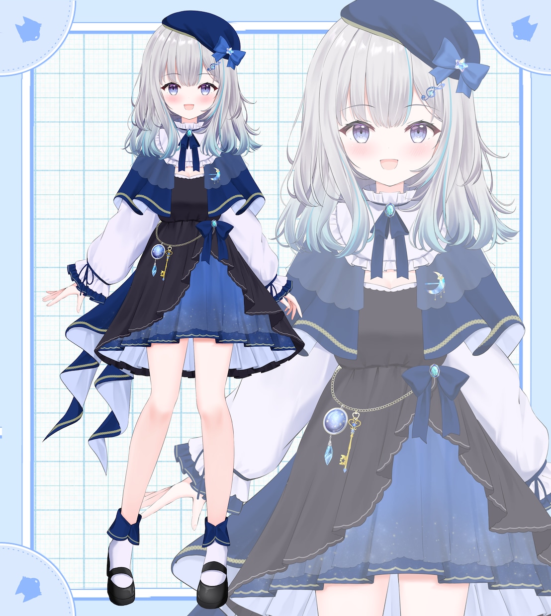 可愛いVtuber用、IRIAM用立ち絵承ります あなたの理想のキャラデザでVtuber活動をお手伝いします！ イメージ6