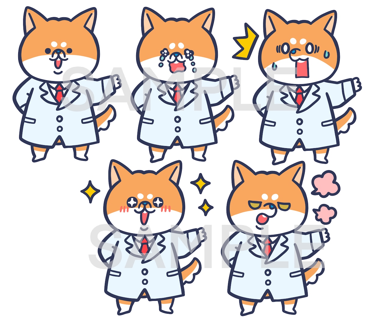 商用OK！小物無料★ゆるっと可愛い絵をお描きします なんかシュール！？思わず目に留まるイラストはおまかせ下さい！ イメージ12