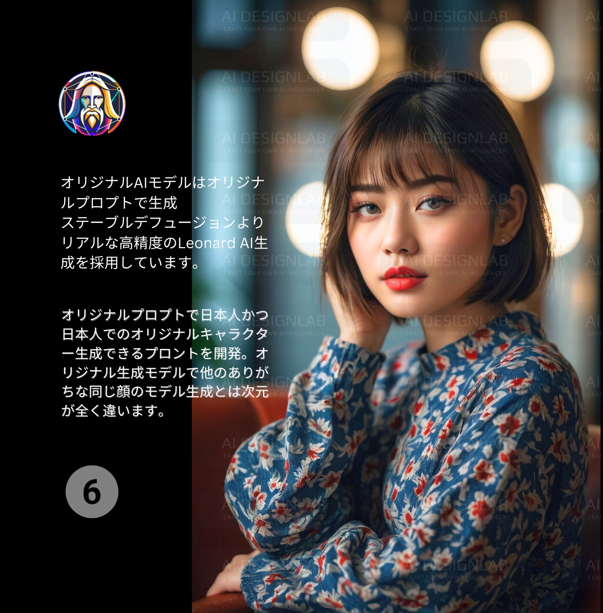 Canva超リアルモデル画像テンプレート提供します 超リアルSクラスモデル画像[商用可能]ポートレート12 イメージ8