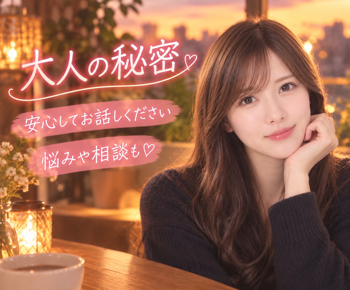 性の悩み♡男女問わずお聞きします ちょっと大人な話も、悩みも相談も♡話してスッキリ♡ イメージ1