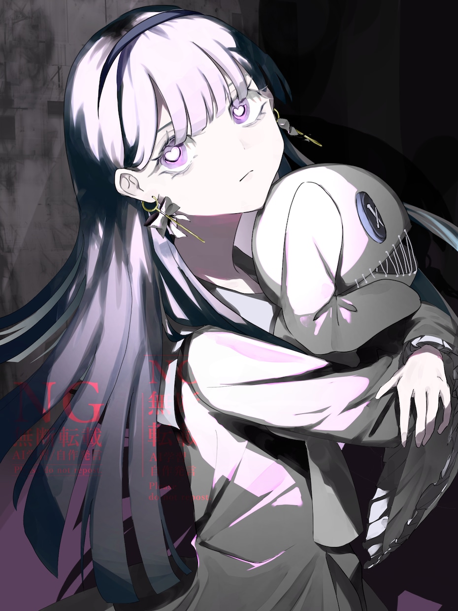 腰から上〜描きます 可愛くてちょっと暗いイラストをお求めの方におすすめ！ イメージ1