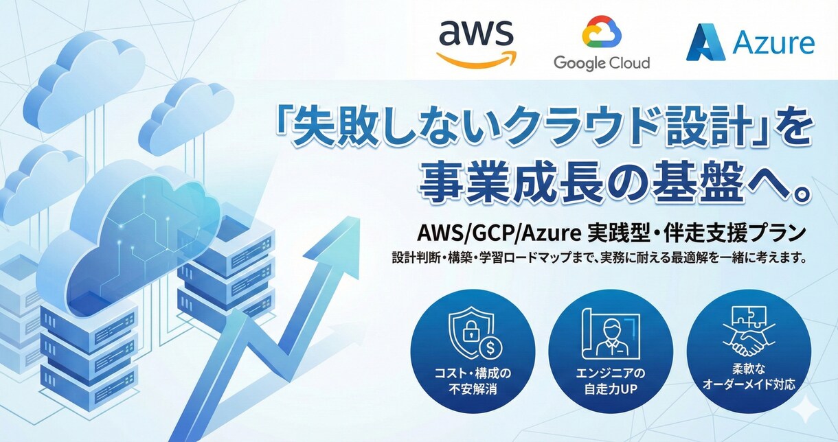 クラウド構築を支援します 安定した基盤の構築を支援し事業スピードを加速させます イメージ1