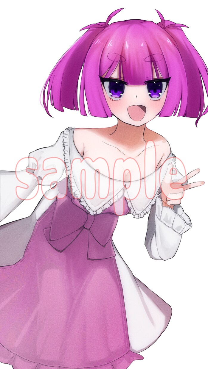 発色強め！のイラスト描きます MVとかでも使えるイラスト描きます！ イメージ4