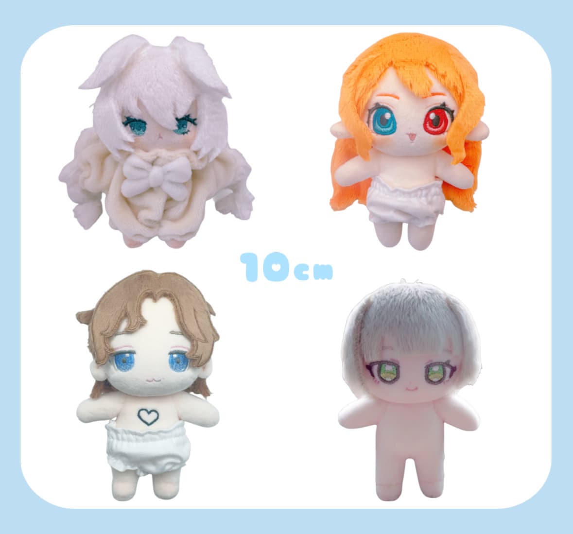推しぬい、自作ぬい、オーダーメイド作ります 世界にひとつあなただけの完全フルオーダー推しぬい、棉花娃娃 イメージ2