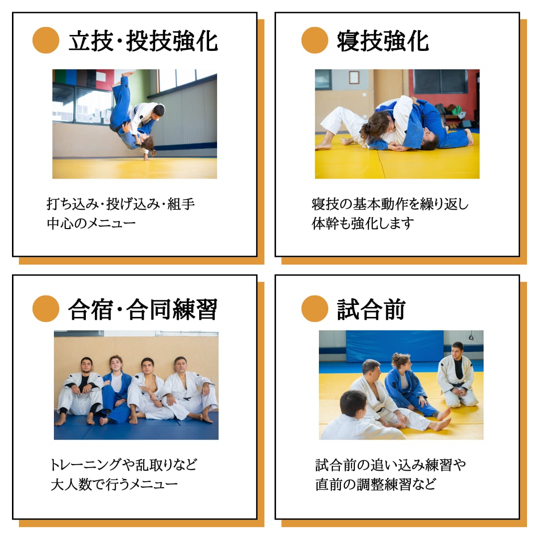 柔道指導・練習メニューを作成します 30分〜でも可!初心者から経験者まで幅広く対応☆ イメージ2