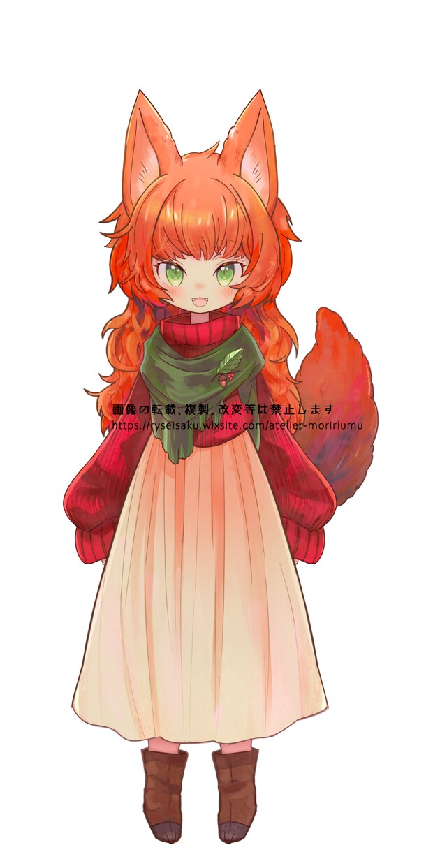何も分からない人向け│Vtuber素材を制作します キャラクターデザイン、立ち絵、モデリングを一括制作 イメージ2