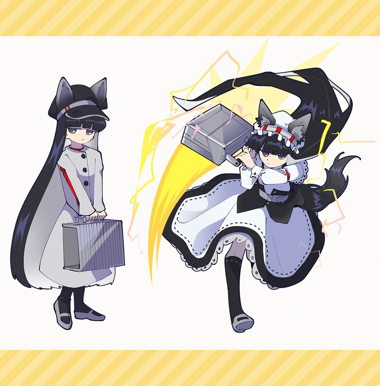 キャラクターの立ち絵を描きます スタイリッシュなキャラクターデザインを提供します！ イメージ7