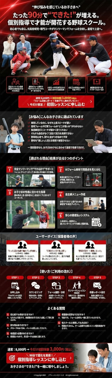 AI活用LP文章＆画像制作サービスを提供します 低価格でも伝わるLP文章と画像を丁寧に仕上げます イメージ5
