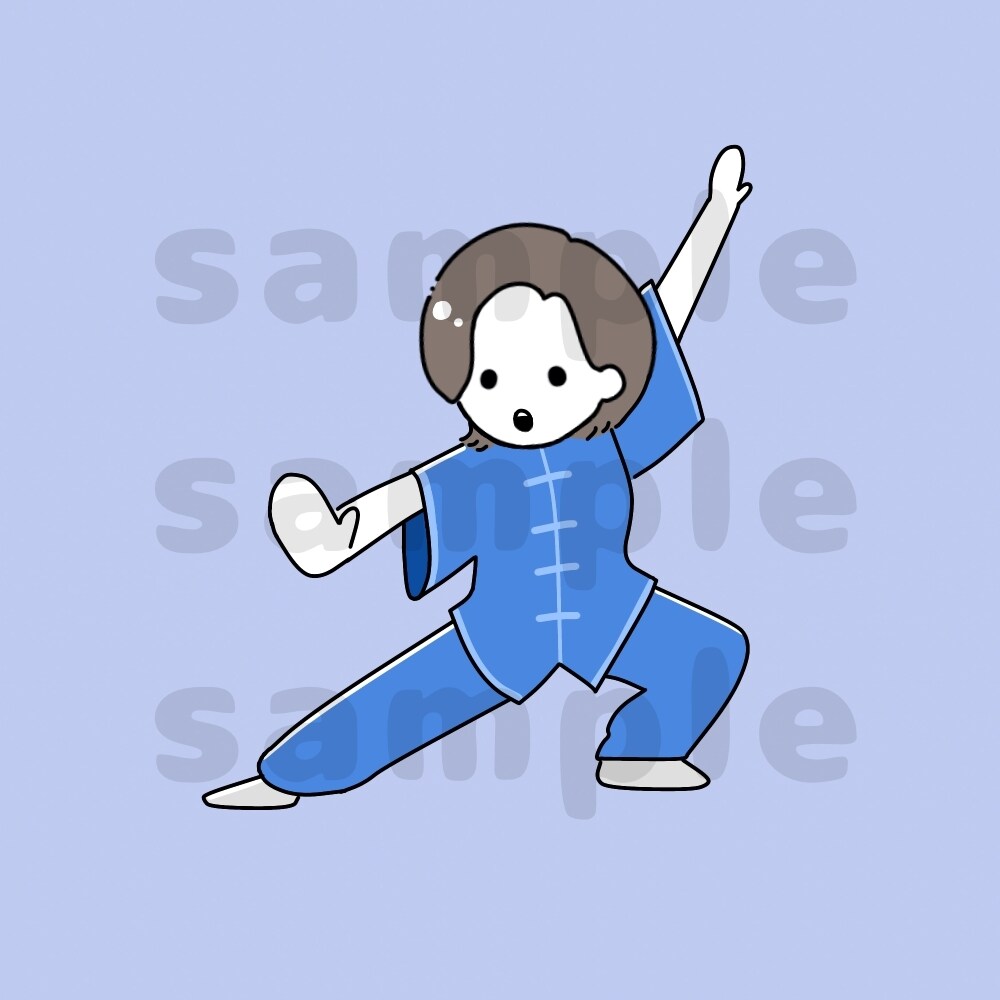 最短翌日♪商用可★アイコン、ゆる似顔絵を描きます SNSアイコンなどに！ゆるいイラストを描きます！ イメージ6
