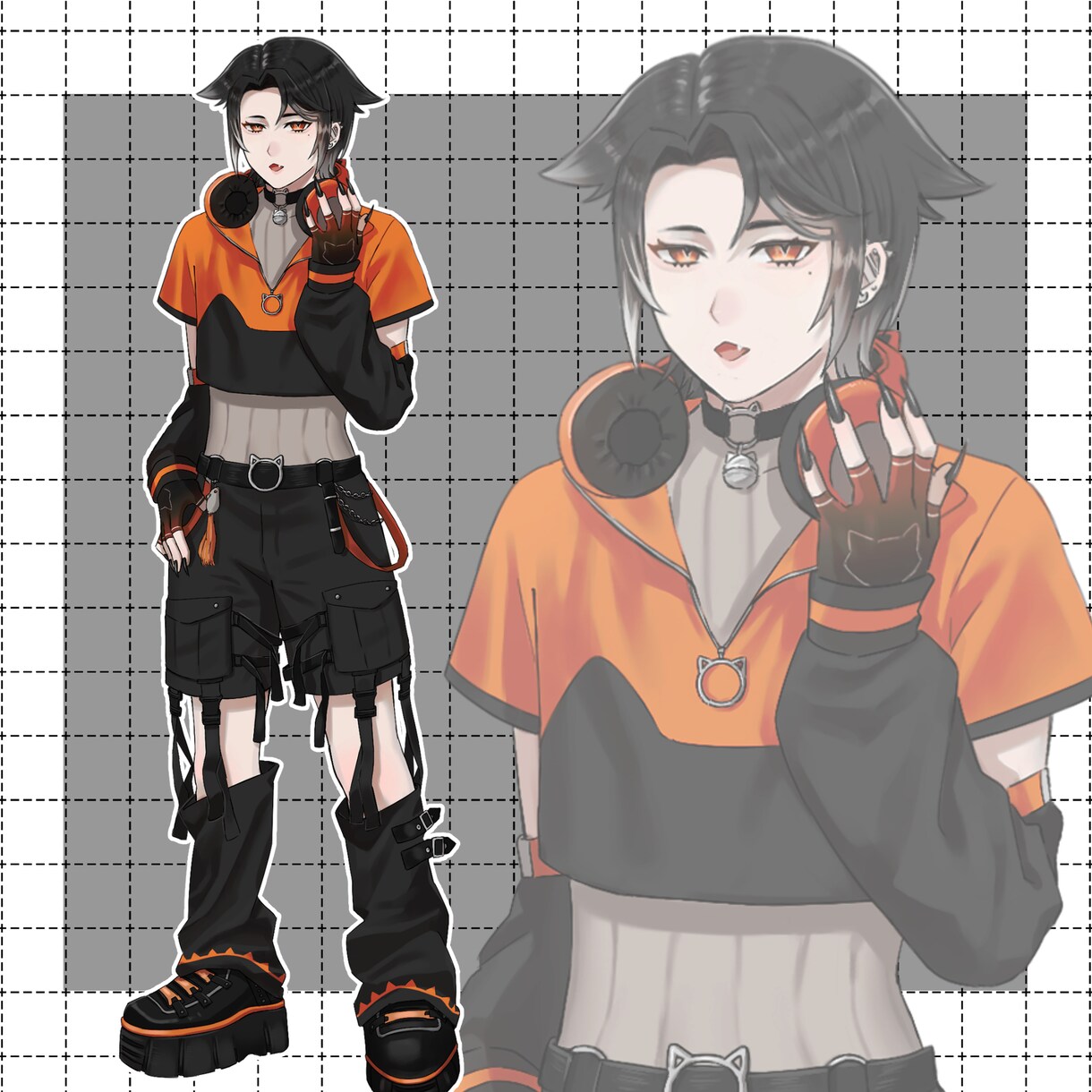 安価でIRIAM用立ち絵制作します キャラデザから動作確認まで！IRIAM活動に寄り添います イメージ8