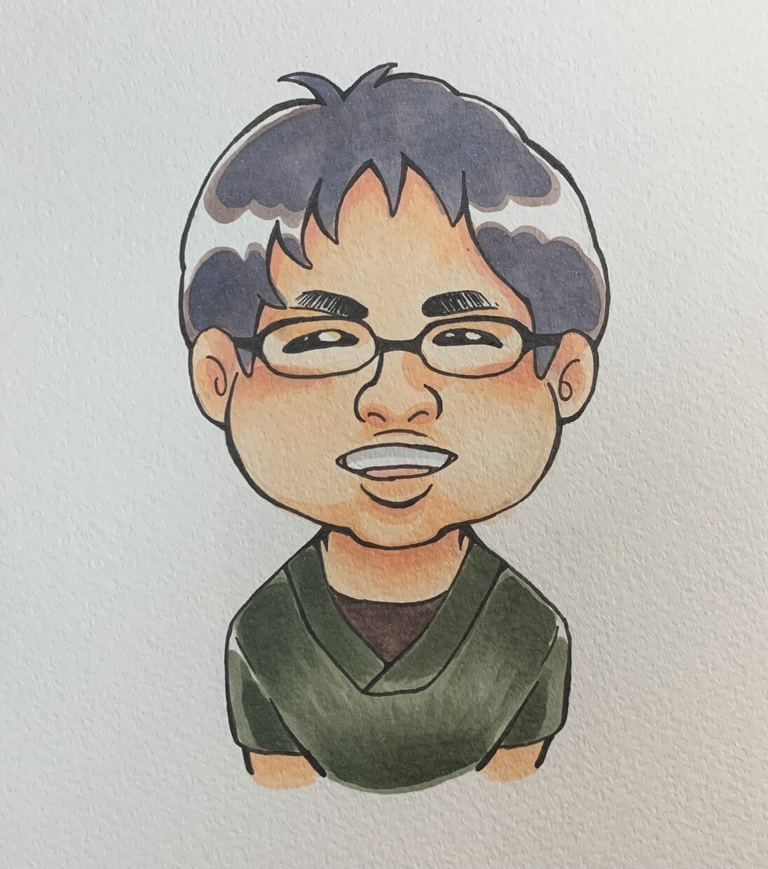 可愛くてリアル！ポップな手書きの似顔絵 描きます 大好きな人との特別な日に♪SNSのアイコンにも！ イメージ3