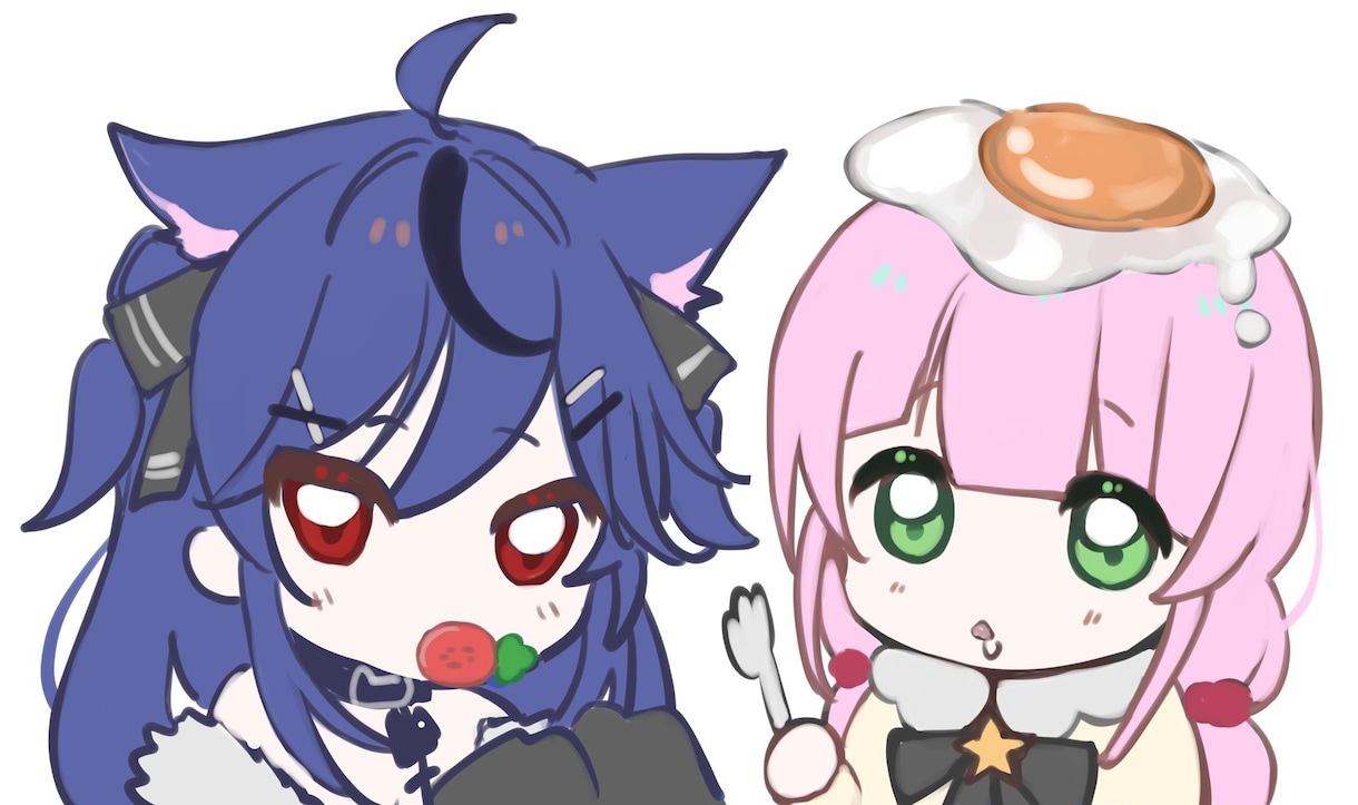 デフォルメイラスト描きます デフォルメメインのイラストを描きます！ イメージ2