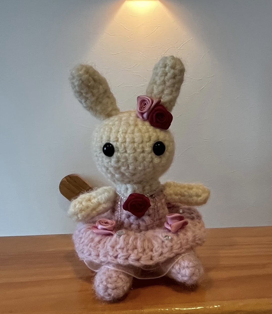 編み物でぬいぐるみを作ります けいとの温かみを感じられる作品です イメージ1