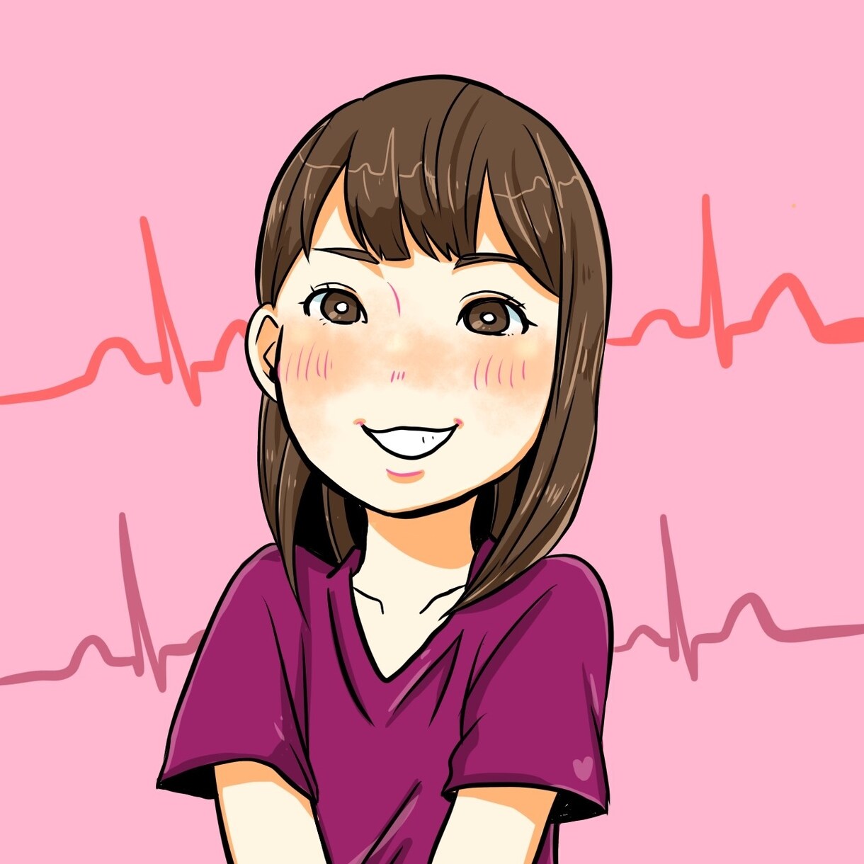 あたたかい雰囲気のSNSのアイコンなどを描きます やさしい雰囲気のSNS、ブログなどで使えるイラスト！ イメージ4