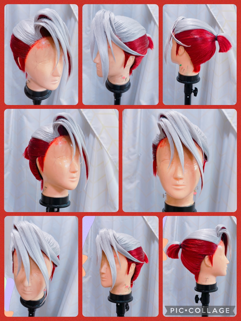 コスプレ用ウィッグオーダーメイド制作承ります お見積もりだけでもお気軽にどうぞ！ イメージ3