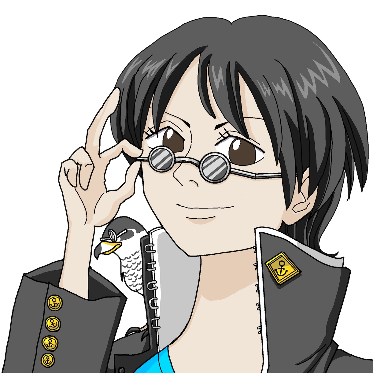 あなただけのSNSアイコン描きます アニメ塗り、水彩塗り、そのほかの絵柄にも対応。 イメージ1