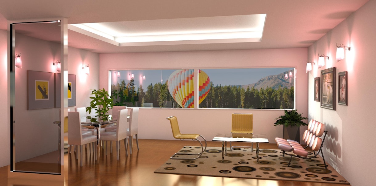 自主制作した画像が何点かあります 建物や車などを(写真風)や(手描き風)に表現しています。 イメージ7