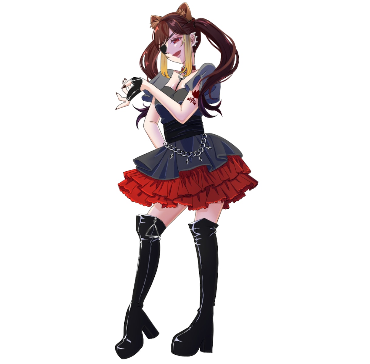 キービジュアルを制作します Vtuber様、自分のアバターやキャラクターをお持ちの方 イメージ3