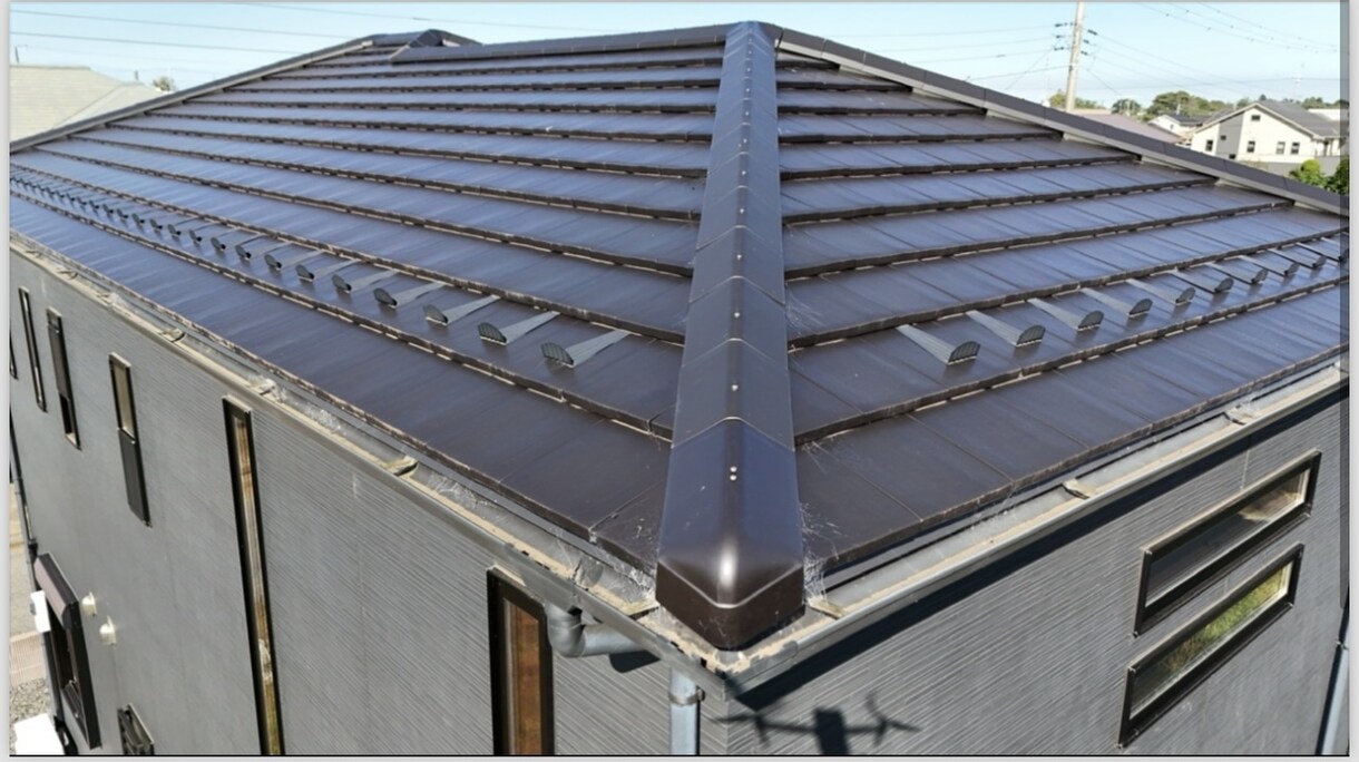 屋根点検します ドローンによる屋根点検を行います。 イメージ3