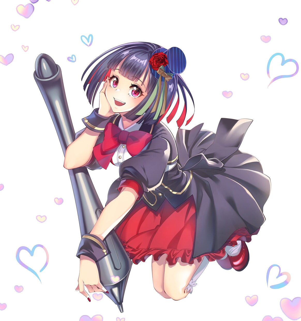 男性、女性の立ち絵を描けます パキっとした色彩でイラストをお届け！ イメージ1