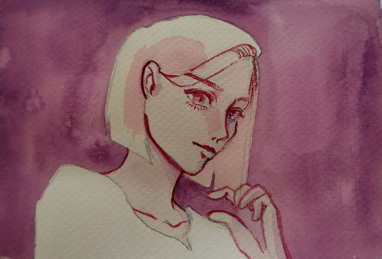 アナログ透明水彩でアイコンイラスト描きます 鮮やかなアナログイラストでアイコンを彩りましょう イメージ2