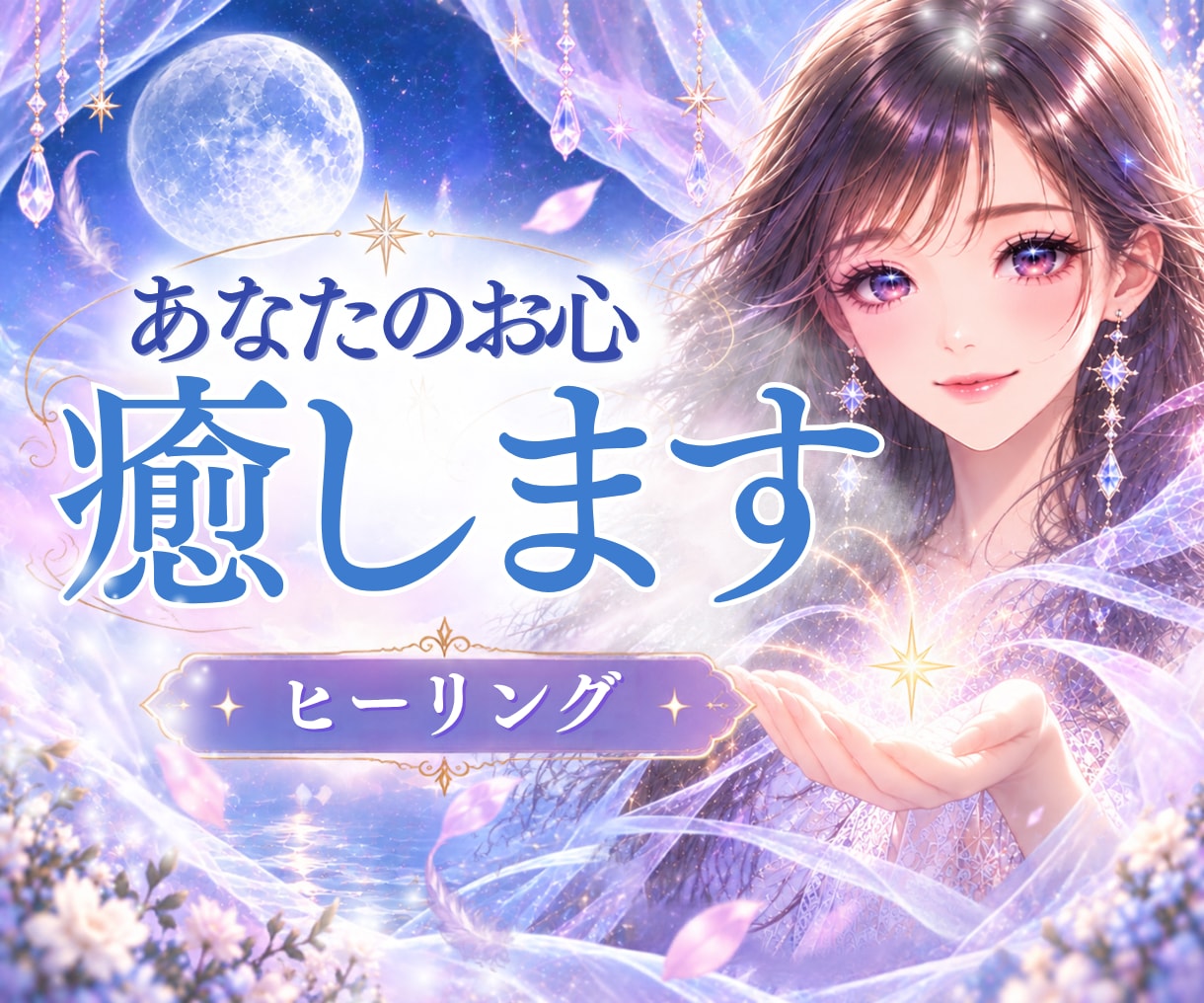 ヒーリングいたします お悩み減らしてお心を軽くします イメージ1