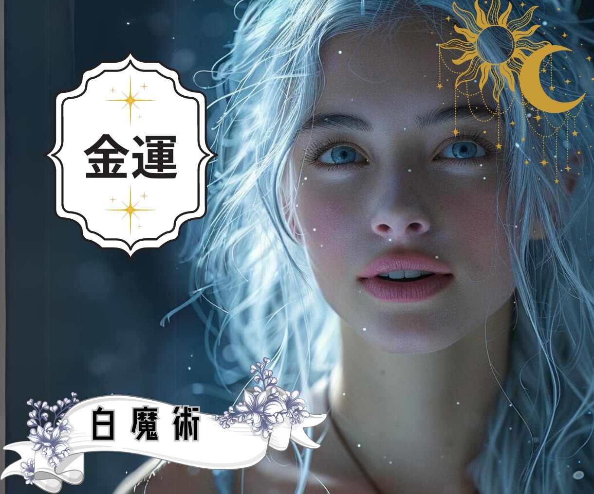 金運★白魔術で導きます ポジティブになれる白魔術で占います。 イメージ1