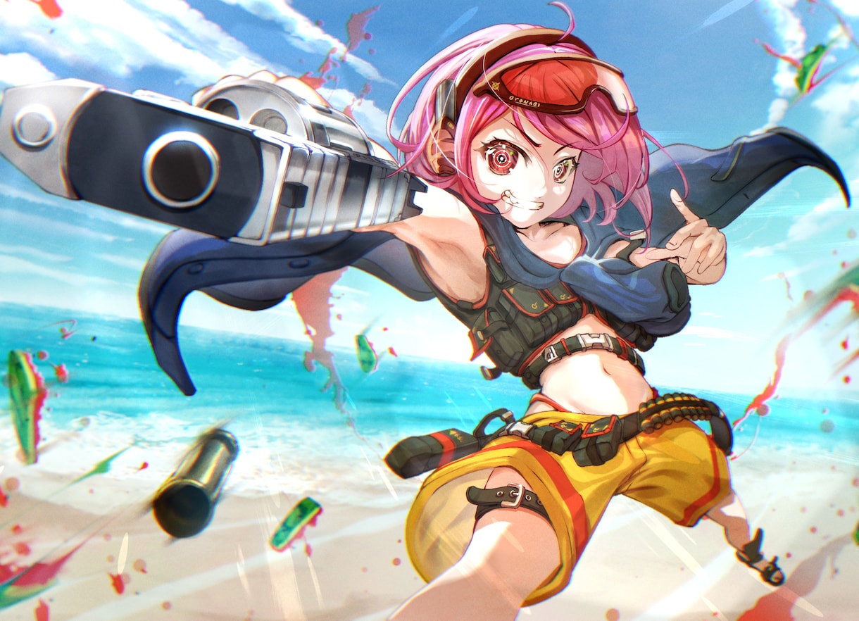 インパクトと迫力ある素敵なイラスト制作します 商用利用可☆「ダイナミック」「オリジナル」「目立つ」一枚絵 イメージ7