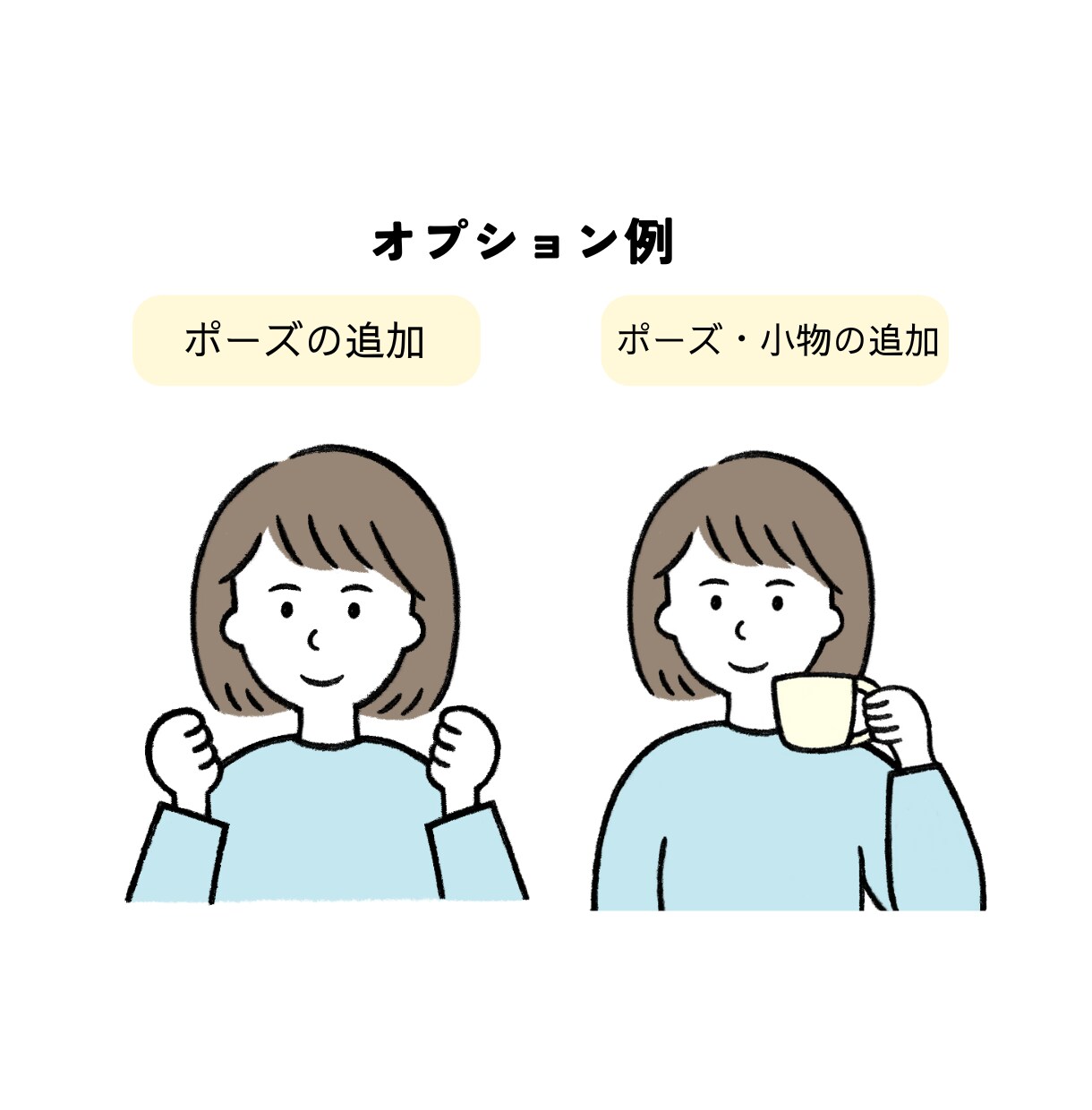 あなたの印象がアップする似顔絵アイコン作成します SNS、youtubeなどのあなたのトレードマークに！ イメージ4