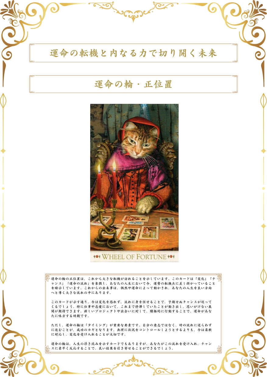 あなたの今の悩みを『灯命タロット鑑定』で解決します いつまで霊視やスピリチュアルに頼り人生を振り回され続けますか イメージ4