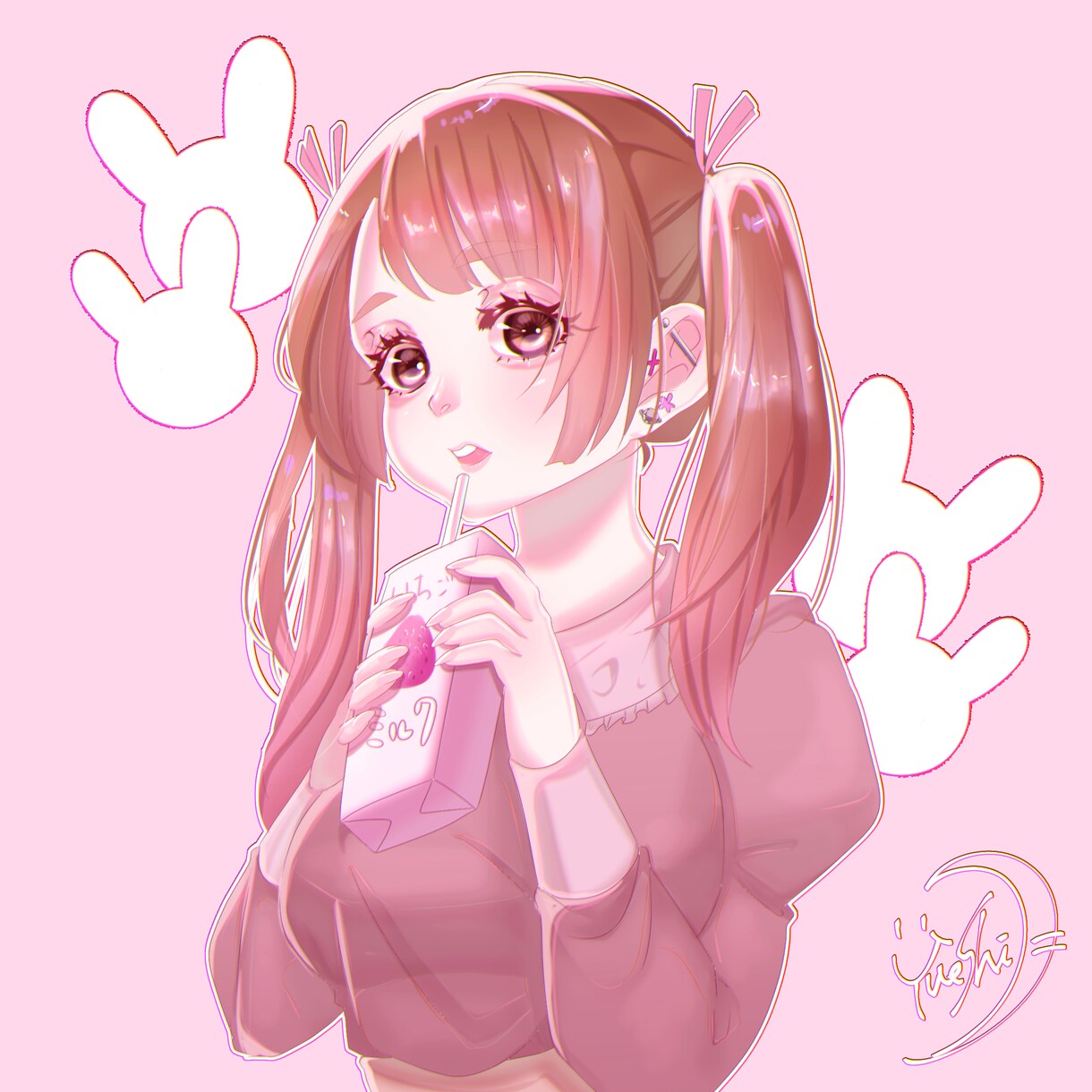 量産型女子描きます 量産型女子に特化した女の子のアイコンを描きます！ イメージ1