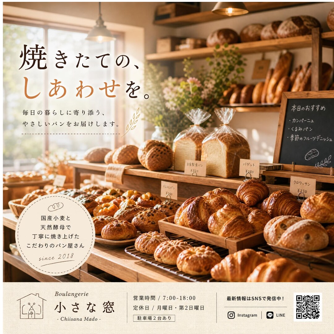 毎日のSNS文章作り、メモを送るだけで代行します パンの魅力、メモを送るだけで言葉にします（20字） イメージ1
