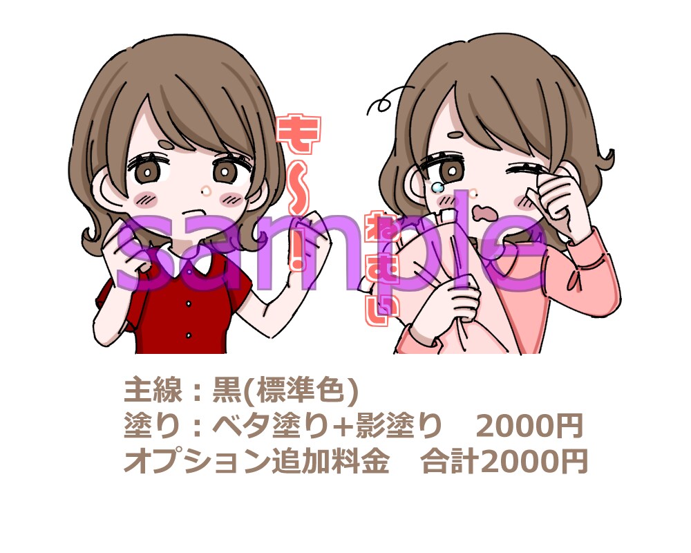オリジナルのLINEスタンプを作成致します 個人様や企業様、販売等お好きな用途に♪ イメージ5