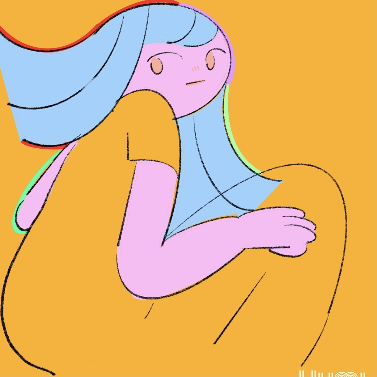 シンプルで温かみのあるイラストを提供できます 鉛筆で書いたようなラフな絵シンプルなラインの絵が得意です。 イメージ4