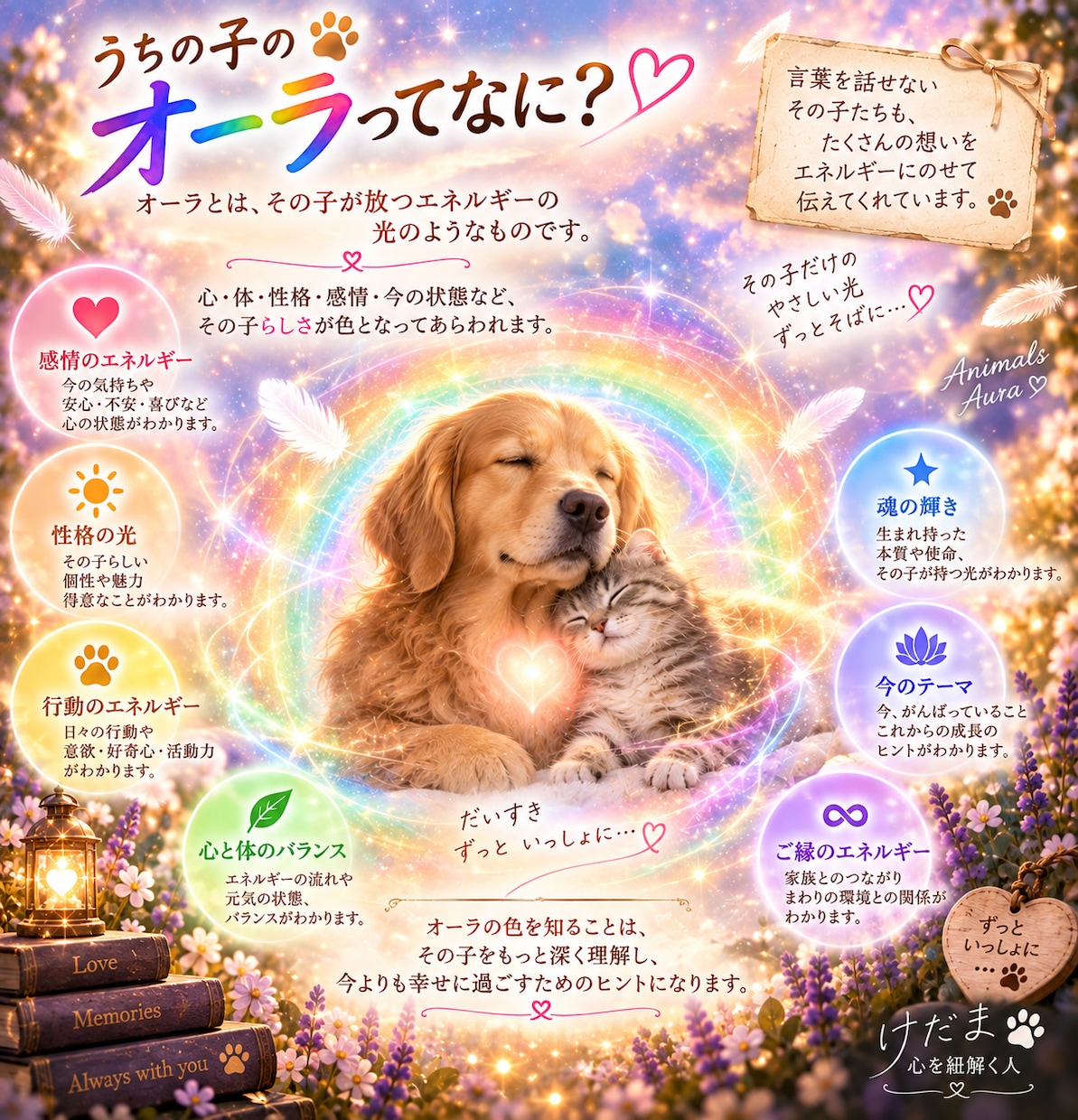 うちの子 オーラを素敵な画像にします 待ち受けにしたい！うちの子オーラを作成します。 イメージ6